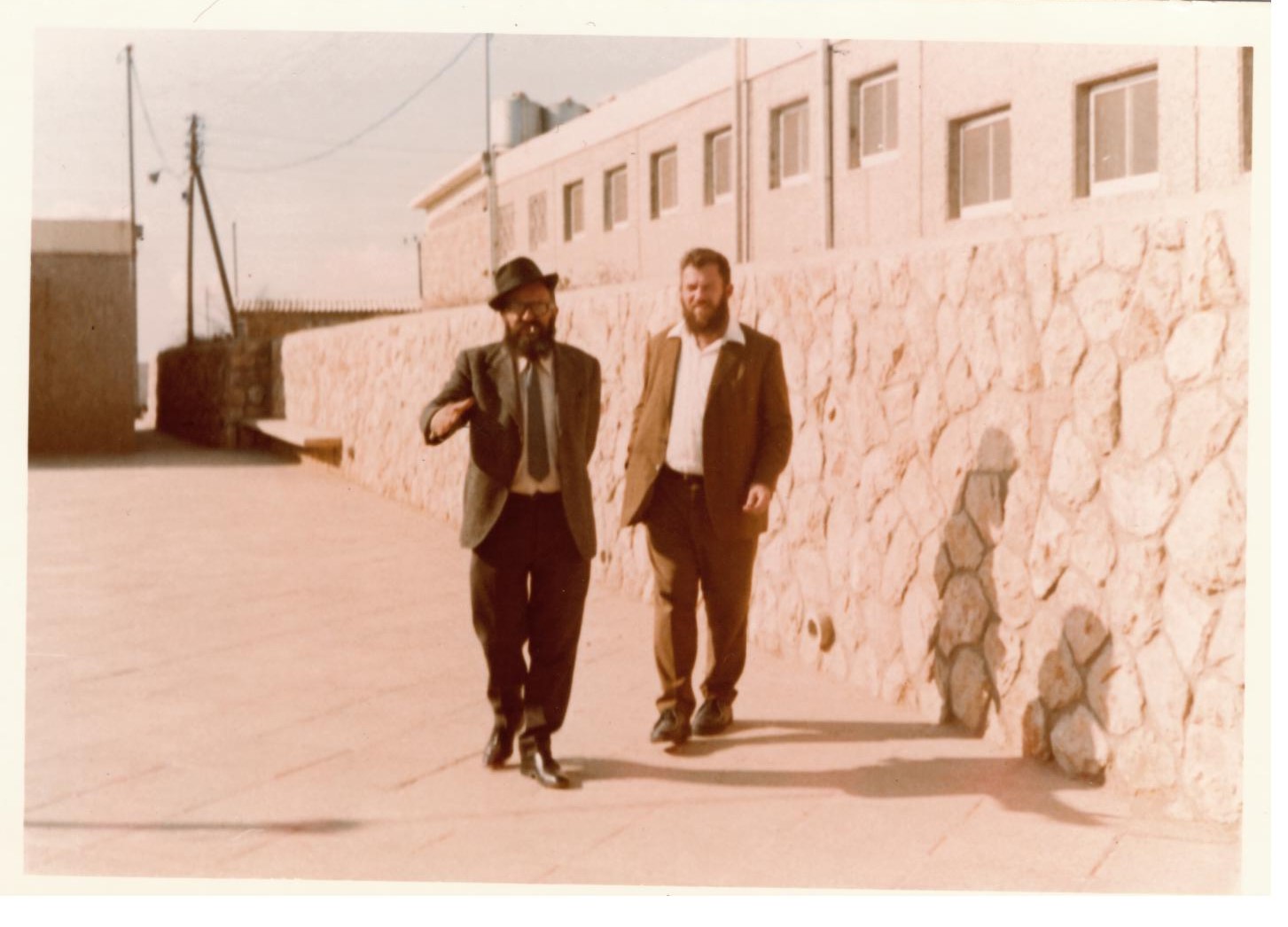 הרב עמיטל זצ"ל עם הרב שחור זצ"ל